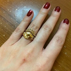 Modern Mouring ring set